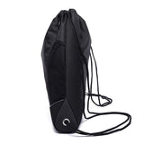 Men's Basketball Large Capacity Drawstring Bag with Hidden Mesh Bag