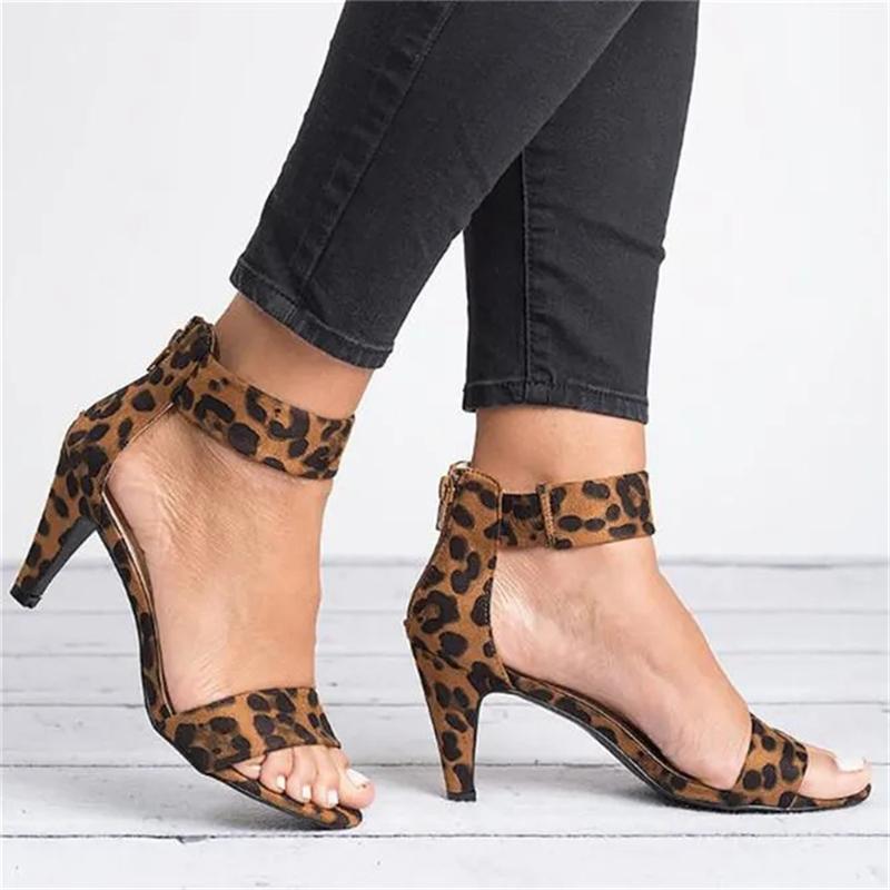 Fashion Ankle Strap Stiletto Heel Sandals for Women