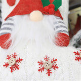 Adorable Dwarfs Design With Faux Fur Christmas Gift Bag Christmas Stocking