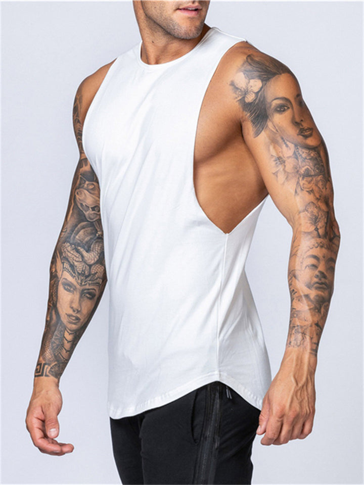 New Fashion Bodybuilding Muscle Sleeveless Sportswear Fitness Vest