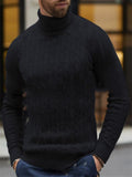 Men's Turtleneck Pullover Sweater