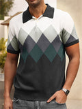 Men's New Short-sleeved Jacquard Knitwear Summer T-shirts