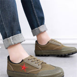 Classic Wearable Low Top Canvas Sneakers for Men