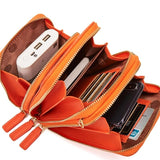 Casual Style Multiple Compartment Adjustable Shoulder Strap Phone Holder Currency Wallet