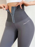 Sexy High-Waist Fitness Stretchy Corset Jogging Leggings