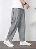 Casual Straight Leg Comfortable Linen Business Ultra-Thin Pants