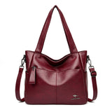 New Casual Soft Solid Color Handbags For Women