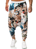 Loose Fashion Print Casual Running Athletic Comfort Harem Pants