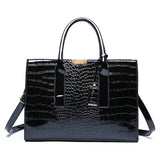 New Stylish Vintage Sequined Crocodile Printed High Quality Handbags