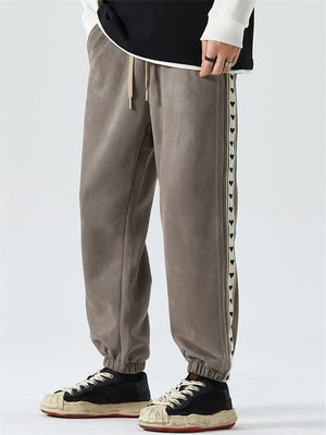 Relaxed Thick Autumn Winter Woolen Trendy Male Pants