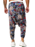 Loose Fashion Print Casual Running Athletic Comfort Harem Pants