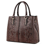 New Vintage Style Large Capacity PU Tote Bag Handbags