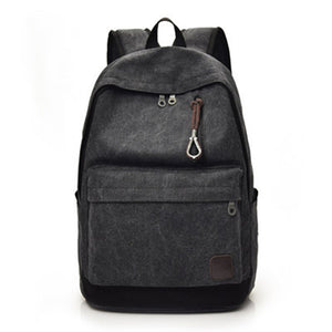 New Large Capacity Canvas Travel Laptop Backpack