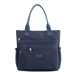 New Casual Nylon Waterproof Top-handle Travel Handbags