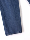 Trendy Hip-Hop Style Loose Embroidered Oversize Dark Blue Jeans