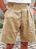 Summer Pure Color Stylish Leisure Shorts for Men