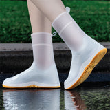 Waterproof Non-slip Wear-resistant Silicone Rain Shoes for Women
