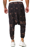 Loose Fashion Print Casual Running Athletic Comfort Harem Pants