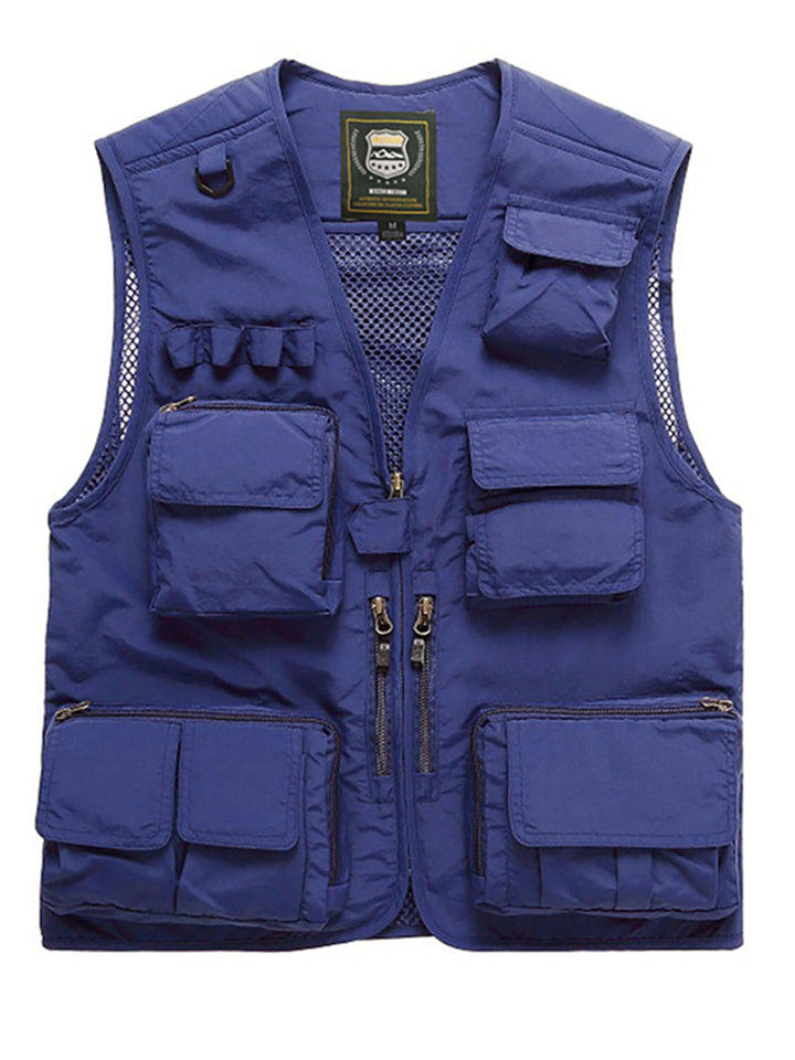 Multifunctional Quick Dry Sleeveless Vest Jacket