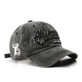 Unisex Retro Letters Embroidery Cap