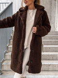 Plush Warm Thickening Winter Oversized Coats For Ladies
