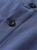 Casual Long-Sleeved Cotton And Linen Breathable Loose T-Shirt