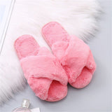 New Winter Warm Cozy Splendid Faux Fur Fluffy Slippers