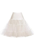 Solid Color 1950S Petticoat Tutu Crinoline Underskirt