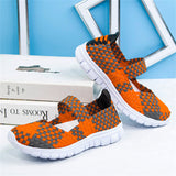 Fashion Closed Toe Breathable Woven Sandals for Women