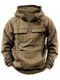 Men's Cool Street Style Pullover Tactical Hoodies