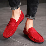 Casual Suede Leather Loafers For Men