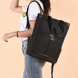 Korean Style Women's Laptop Bag Oxford Travel Backpack