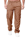Men's Casual Cozy Straight Leg Outdoor Cargo Pants