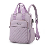 Campus Style Candy Color High Capacity Student School Bag for Girls