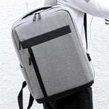 New Business Simple Style Multifunctional Waterproof Laptop Rucksack