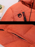 Men's Fashion Hooded Puffer Outerwear Outdoor Ski Down Coat