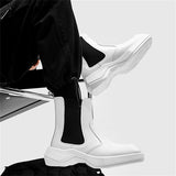 All Match Genuine Leather Male High-top Martin Boots