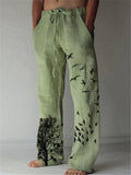 Men's Printed Drawstring Pants