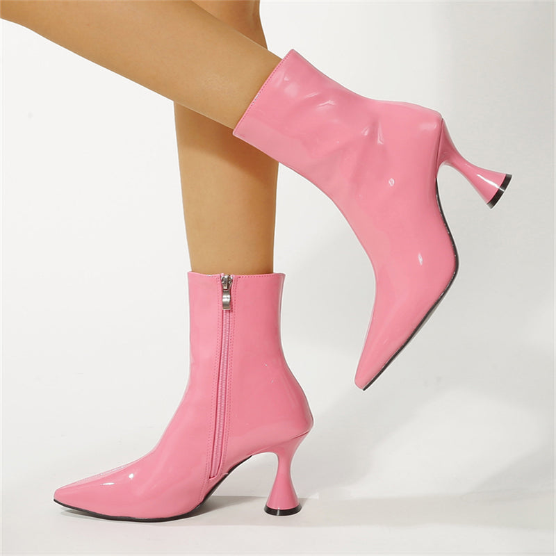 Vogue Novelty Mid Heels Pointed Toe Ladies Pumps