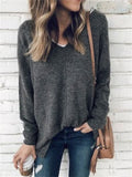 Stylish V-Neck Pullover Warm Sweaters