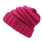 Women's Winter Fashion Casual Knitted Outdoor Thermal Hats