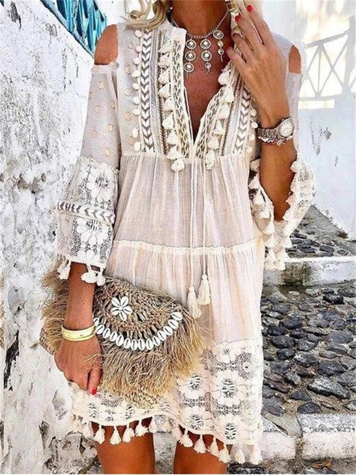 Women's Summer Holiday Preppy Dress