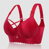 Women's Soft Comfy Wireless Bras - Red