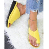 Casual Style Toe-Ring Thick-Sole Soft Footbed Non-Slip Slippers