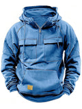 Men's Cool Street Style Pullover Tactical Hoodies