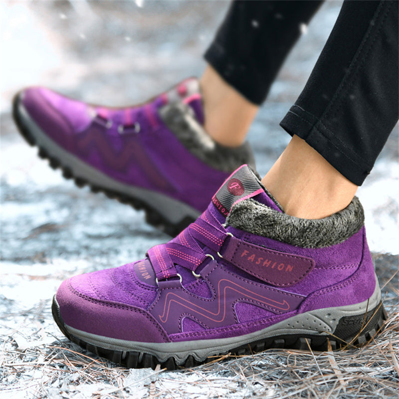 Winter Extra Warm Sport Style Snowfield Non-Slip Running Women Shoes