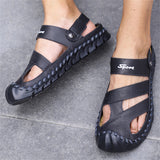 Breathable Comfy Solid Color 2-Way Sandals