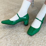 Stylish Casual Kitten Heels Mary Jane Shoes for Women