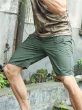 Men's Casual Quick Dry Multi Pockets Sports Tactical Shorts