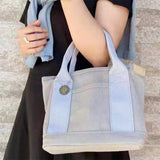 Reusable Japanese Style Canvas Lunch Bags For Women